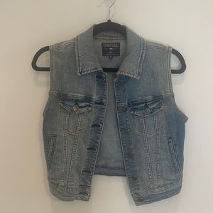 Jean cutoff jacket
